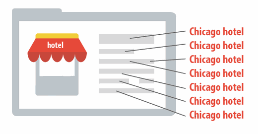 O que é Keyword Stuffing? - Excesso de palavras chave