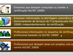 Overview da certificação ISO 20.000 Foundation