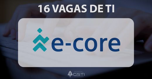 16 Vagas de TI na E-core