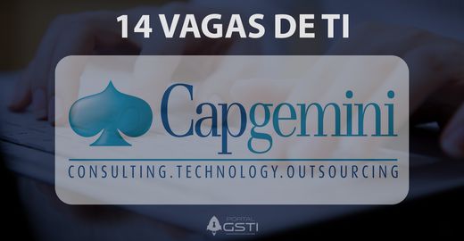 14 Vagas de TI na Capgemini