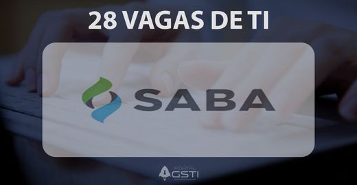 28 Vagas de TI na Saba