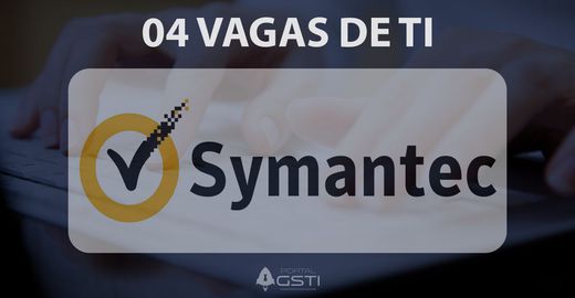 04 Vagas de TI na Symantec
