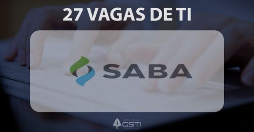 27 Vagas de TI| Saba